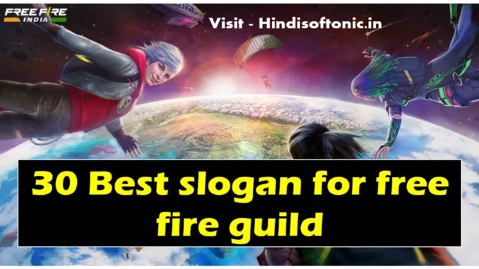 free fire guild slogan