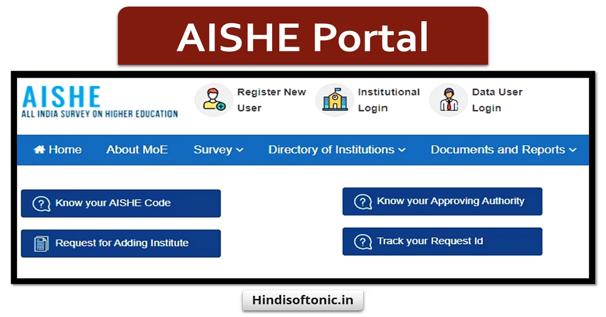 aishe portal,