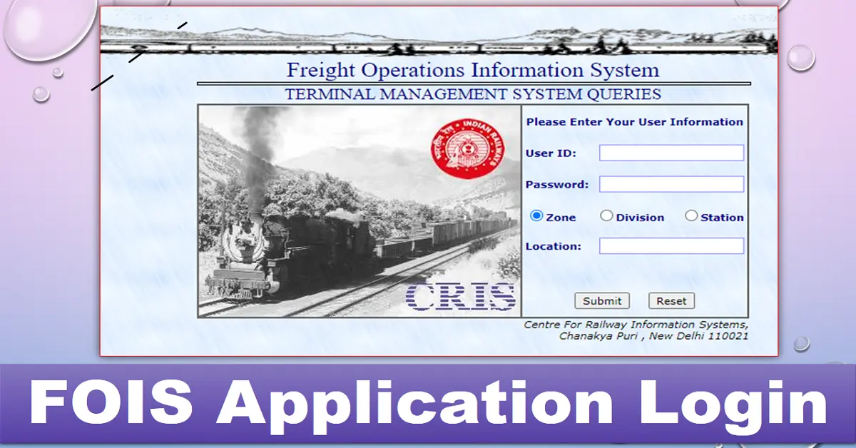 fois application login,