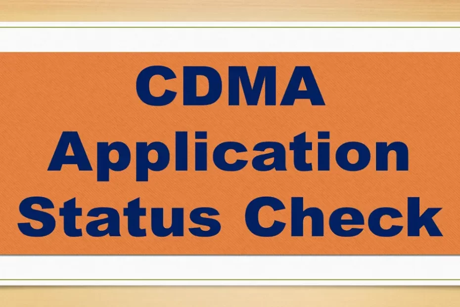 CDMA Application Status