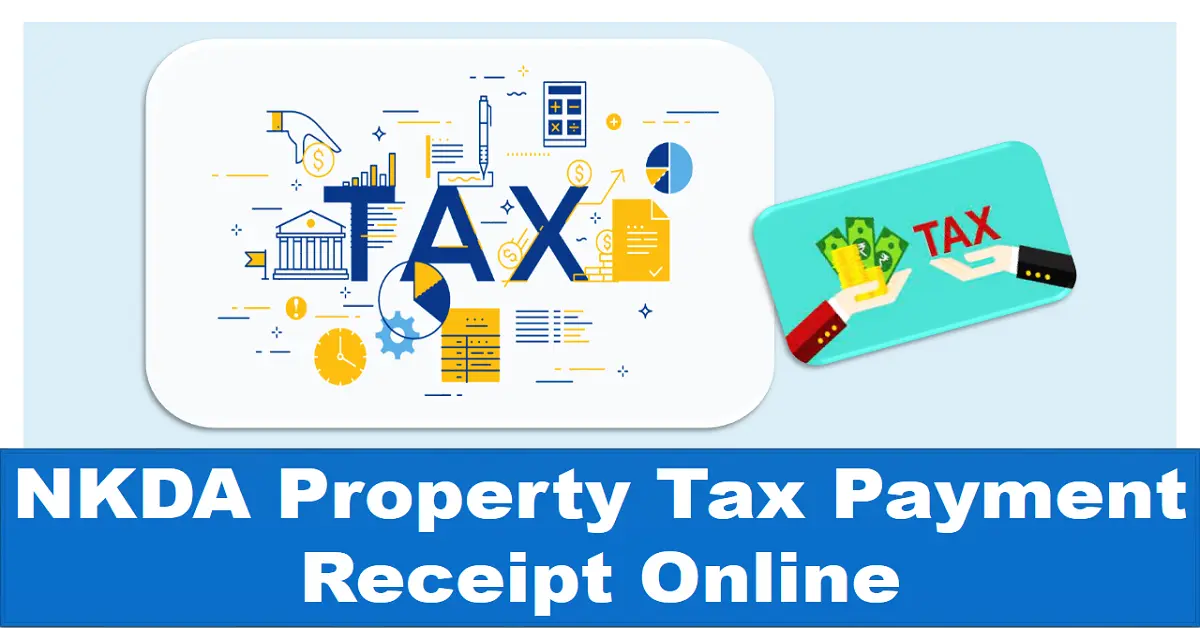NKDA Property Tax Payment Receipt Online at www.nkdamar.org New Town