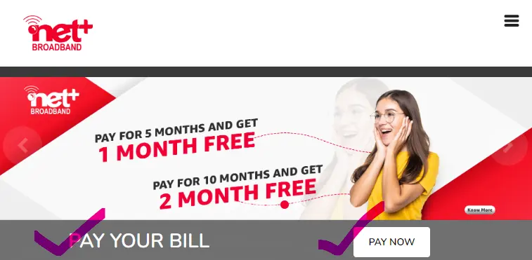 Netplus bill payment online,