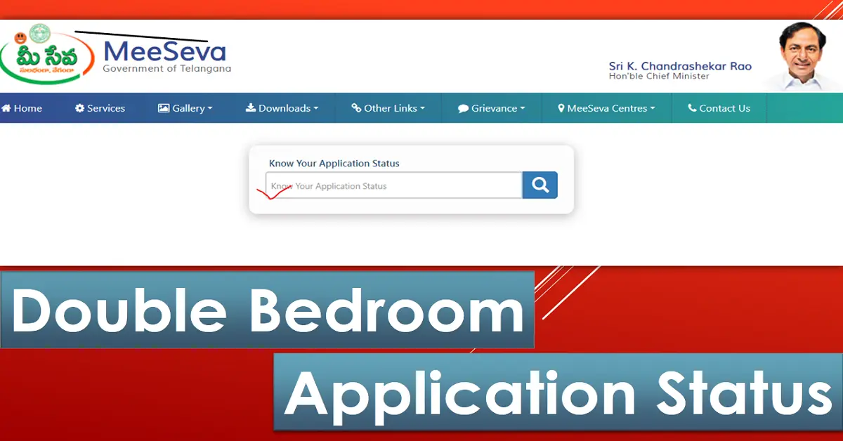 (Telangana 2bhk) Double Bedroom Application Status Check