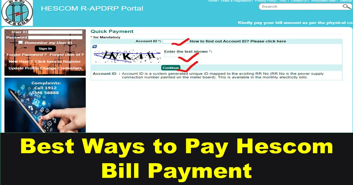 Best Way to Pay Hescom Bill Payment Online at hescom.karnataka.gov.in