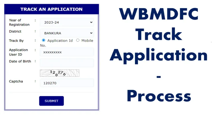 wbmdfc track application,
