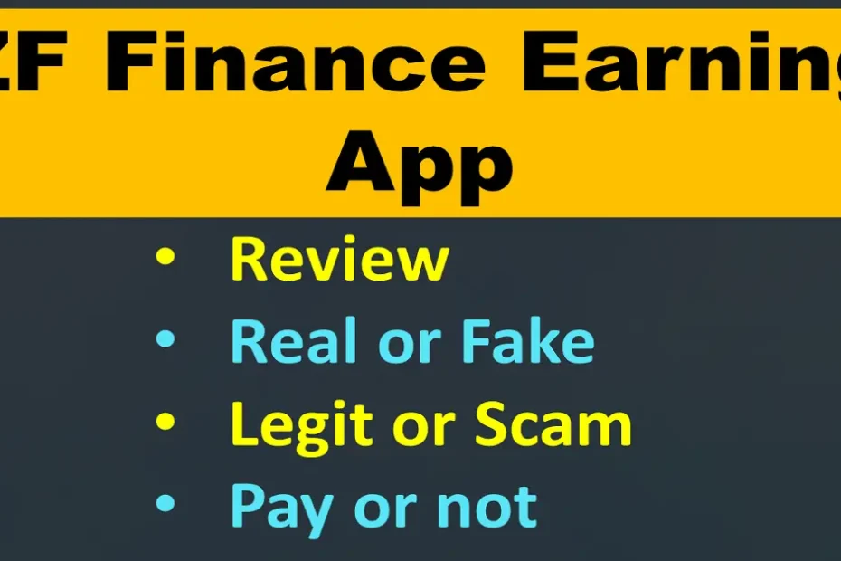 zf finance earning app