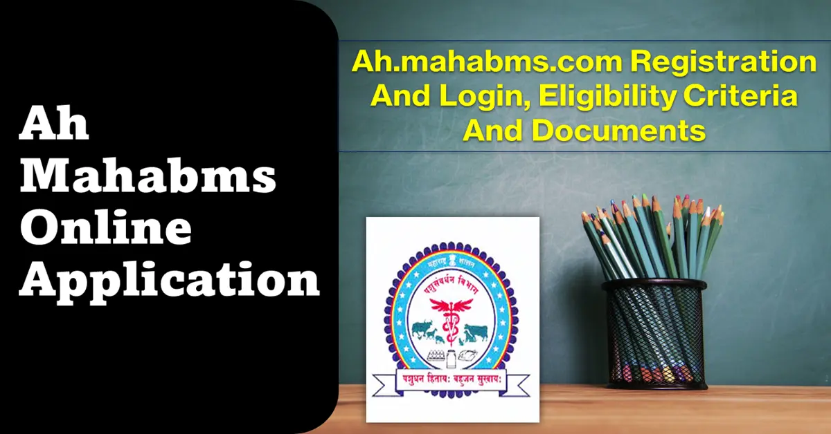 Ah Mahabms Online Application through Ah.mahabms.com Portal