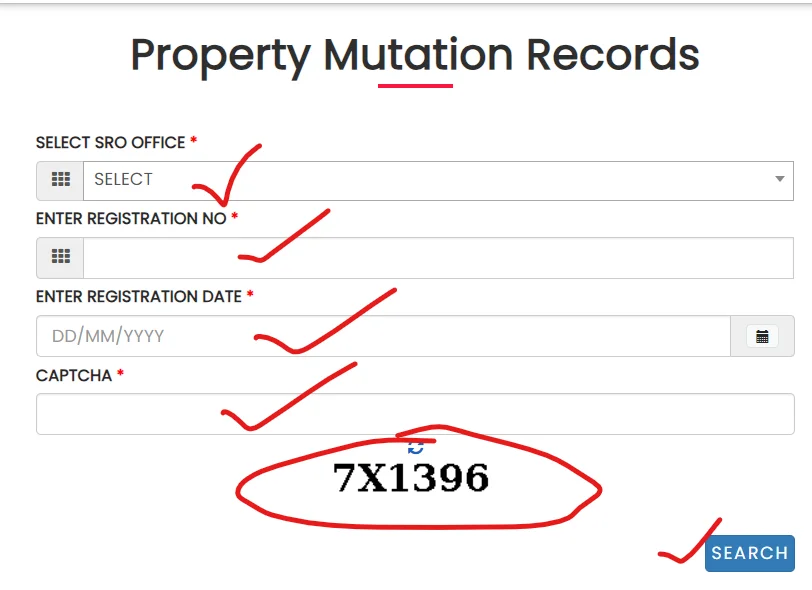 mutation certificate online 