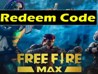 free fire max redeem code