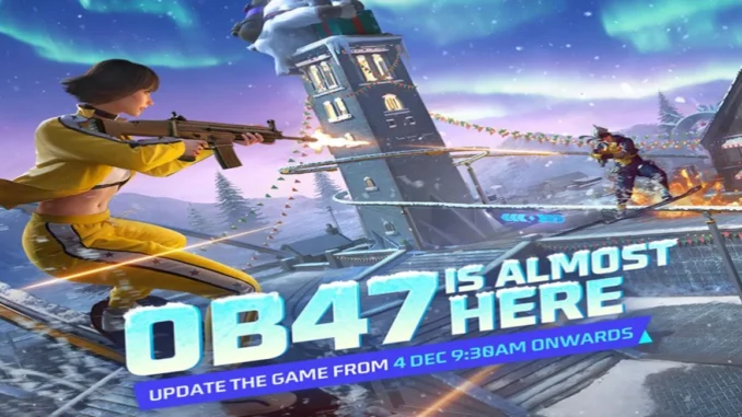 free fire ob47 update time