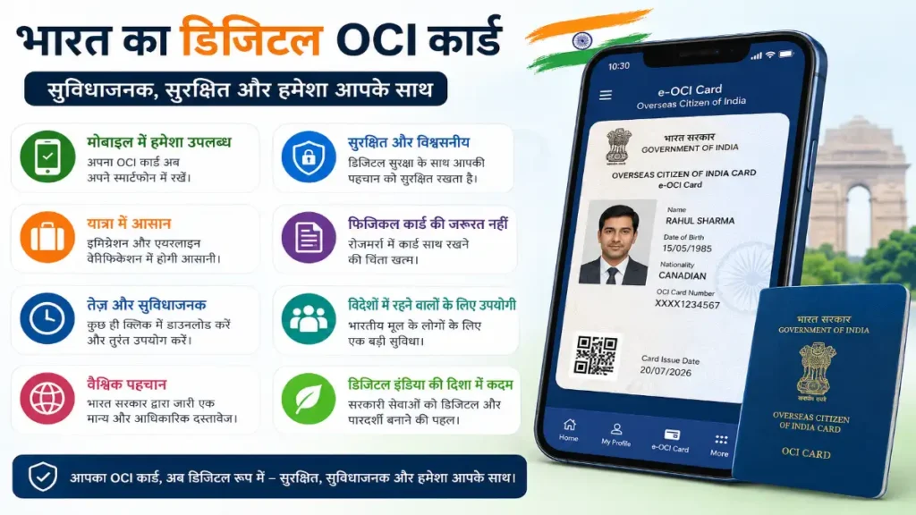 India Digital e-OCI Card